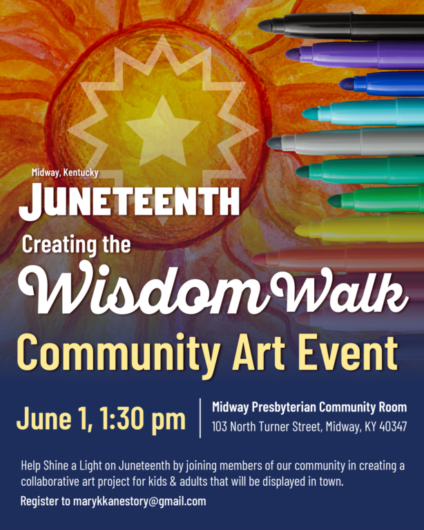 Juneteenth Community Art Event: Creating the Wisdom Walk